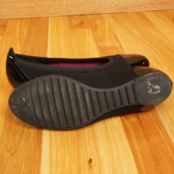 Munro Black Henlee Slip On Dress Flats Size 6.5N - Picture 9 of 10